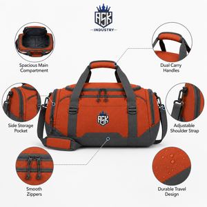 Sac de voyage polyvalent avec intérieur spacieux, fermeture sécurisée et plusieurs poches pour les voyages, le sport, la remise en forme et les aventures du week-end - Product Image 6
