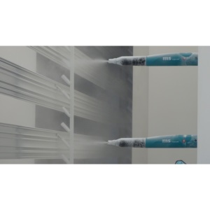 Línea de pintura llave en mano automática para procesamiento de productos metálicos de perfiles de aluminio horizontales - Product Image 6