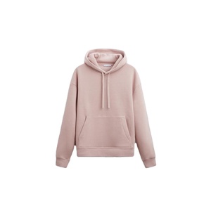 Alta calidad diseño personalizado 100% algodón en blanco liso gota hombro Sudadera con capucha hombres recortada Sudadera con capucha sudaderas - Product Image 5