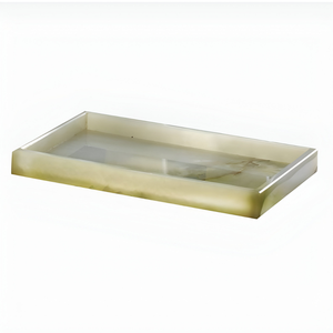 Luxueux plateau de service en marbre pour la décoration de Noël Usine directe en gros Meilleure qualité Vente chaude Choix de vacances parfait - Product Image 4