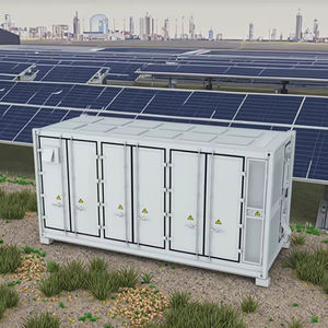 Contenedor de Baterías de 2926 kWh, 5 MWh, 10 Años de Vida Útil, Gabinete de Baterías para Exteriores, Sistema de Almacenamiento de Energía en Contenedor de 20' (BESS) - Product Image 1