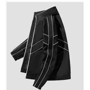 Vêtements de sport toile haute respirante grande taille hiver Satin veste universitaire pour homme nouveauté brodé Baseball Design - Product Image 3