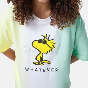 Camiseta de gran tamaño con logotipo impreso personalizado para mujer, gran oferta, camiseta de gran tamaño para mujer, camisetas de algodón y poliéster para mujer - Product Image 5