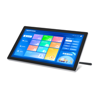 1920*1080 32 inci kapasitif Multi sentuh Lcd Monitor industri Android layar sentuh dipasang dinding Monitor layar sentuh optik