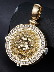 Dernier pendentif Hip Hop pour hommes et femmes fabriqué en argent sterling 925 avec des diamants de haute qualité VVS Clarity Leb Grown - Product Image 5