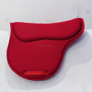 Tapis de selle de cheval équestre léger en tissu polaire avec double remplissage de poulain en mousse confortable pour l'utilisation - Product Image 4