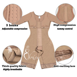 Body complet colombien gaines Shaper haute compression body post-opératoire post-partum Lipo <span class=keywords><strong>bras</strong></span> amincissant taille réduisant Shapewear - Product Image 2