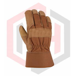 ถุงมือนิรภัยสำหรับทำงานที่มีความแม่นยำผลิตจากหนังวัว - Product Image 5