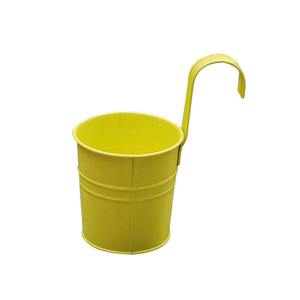 Las macetas de metal con mango color azul cielo son perfectas para plantas de interior de diferentes colores uso decoración del hogar - Product Image 5