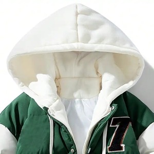 Venta al por mayor personalizado OEM chaqueta de bombardero de alta calidad de moda equipo deportivo de invierno de punto de talla grande impermeable a prueba de viento Reversible - Product Image 5