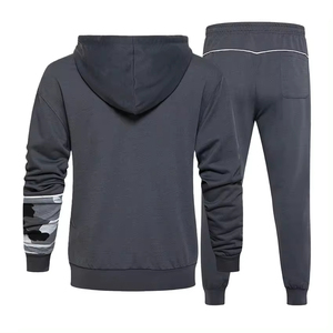 Survêtement personnalisé unisexe sweats d'hiver en coton polaire imprimé grande taille sweat à capuche surdimensionné décontracté hommes femmes ODM automne - Product Image 2