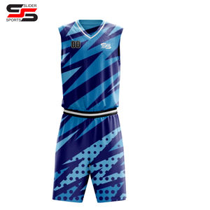 Uniforme de Baloncesto para Niños y Hombres, Uniformes de Malla Personalizados para Calentamiento, Camisetas y Pantalones Cortos con Bolsillos, Conjunto Deportivo con Diseño Gráfico para el Hogar - Product Image 2