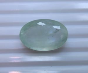 พลอยอะความารีนเจียระไนทรงวงรีขนาด32กะรัตเจียระไนแบบ17X26X10.5MM อัญมณีหลวมขัดเงาสำหรับการทำเครื่องประดับ - Product Image 1