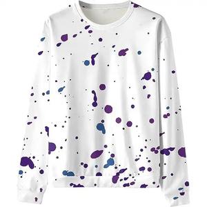 Venta al por mayor sudadera de algodón unisex Jersey estampado de soplo de gran tamaño personalizado diseño 3D peso pesado para el invierno - Product Image 5