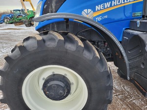 2021 T6.175 nouveau tracteur agricole Diesel 4WD roue 100HP puissance nominale pompes engrenages moteurs boîtes de vitesses roulements engrenage entraînement 2 ans - Product Image 3