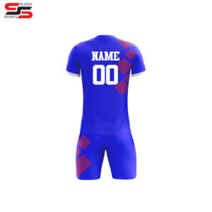 Ensemble de maillots de football bon marché pour hommes, chemise d'uniforme de football personnalisée, combinaison de soutien pour enfants et adultes, vêtements de survêtement - Product Image 4