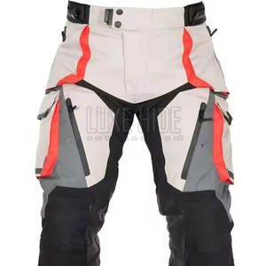 Vêtements décontractés pour hommes Pantalon en cuir de moto de haute qualité Services OEM Dernier style de pantalon en cuir de moto - Product Image 6