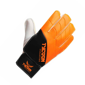 Guantes de portero de fútbol Rip-Tab alrededor de la muñeca y protección adicional para los dedos Guantes de portero de práctica - Product Image 3