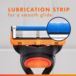 Maquinilla de Afeitar Gillette Fusion5 para Hombre, 1 Mango de Maquinilla de Afeitar Gillette, 5 Recambios de Cuchillas, con Lubrastrip, para un Afeitado Preciso - Product Image 6