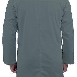 Bata de laboratorio antiarrugas ligera de Color personalizado para hombre, uniformes de Hospital transpirables, superventas, ropa médica para laboratorios - Product Image 4