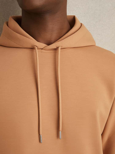 Pull à capuche de luxe pour hommes Pull d'hiver doux et chaud avec sweat à capuche à cordon et sweat à capuche côtelé - Product Image 4