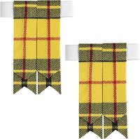 Onstyle OS-8888 Durables Jarretières de Kilt Écossais en Tartan Traditionnel, Paire Assortie, Couleur Personnalisée
