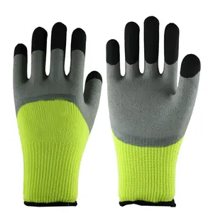 china hersteller großhandel erstklassige qualität strapazierfähige arbeitshandschuhe latex sicherheit arbeit gefrierschrank handschuhe