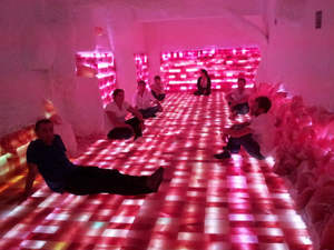 Bloque de sal del Himalaya decorativo de suministro de Pakistán para sala de sal para decoración del hogar - Product Image 4