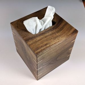 Caja de pañuelos náuticos de madera hecha a mano directa de la India para amantes de la playa y decoración costera de construcción robusta - Product Image 2