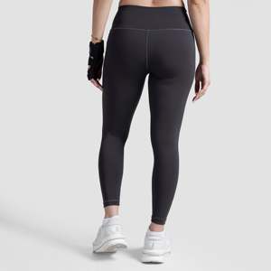 Charcoal Knitted Gym <b>Leggings</b> for Women <b>Workout</b> Run <b>Leggings</b> Made in Pakistan-GymArmour - Product Image 2