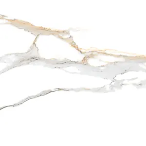 Statuario White Marble size 600*600mm porcelain tiles Interior Design Outdoor Indoor Glazed Porcelain Tiles Floor Tiles