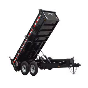 Compre remolque agrícola de alta calidad de 4 ruedas, 3-10 toneladas, remolque de tractor volquete hidráulico de 2 ruedas - Product Image 3