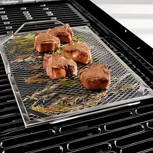 <span class=keywords><strong>Grille</strong></span> de barbecue <span class=keywords><strong>en</strong></span> acier inoxydable diamanté personnalisée pour rôtissoire - Product Image 5