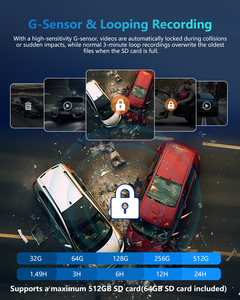 4 Channel Dash Cam 5G Wifi 4K Front Rear and Inside <strong>Car</strong> <strong>Camera</strong> DVR Recording Dash <strong>Camera</strong> <strong>for</strong> <strong>Cars</strong> with 24 Hour Parking Mode - Product Image 6