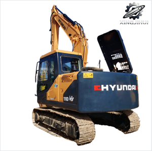 Excavadora Usada Hyundai 110VS de 11 Toneladas, Marca Original Coreana, Mini Excavadora de Orugas Pequeña/Media, de Corea, Motor Yanmar de Segunda Mano - Product Image 1