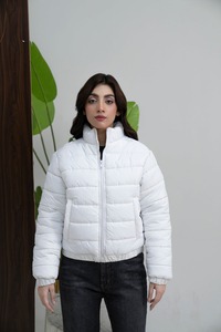 Servicio OEM, Chaquetas Acolchadas para Mujer, Chaquetas Cortas Acolchadas, Chaquetas de Plumón para Mujer, Tallas Grandes, Chaquetas Bomber Acolchadas Personalizadas de Invierno - Product Image 6