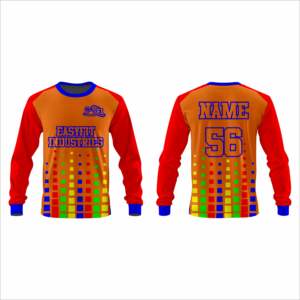 เสื้อเชิ้ตผู้ชาย แขนยาว ทรงเข้ารูป คอปกพับได้ สไตล์ลำลอง ผ้าระบายอากาศ ไม่หด ไม่เป็นขุย บริการ OEM ไซส์ 6XL ลายปะติดคลาสสิก - Product Image 1