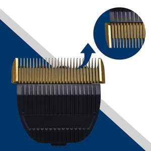 Lot de 2 Tondeuses à Cheveux et Barbe Rechargeables, Lames en Céramique et Acier Inoxydable, Réglables, USB, pour Usage Domestique Français - Product Image 2