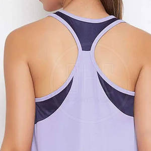 OEM personalizado al por mayor de las mujeres Tank Top Verano de moda sin mangas de cuello redondo Chaleco de las mujeres Tank Top Ladies Tops - Product Image 6