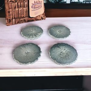 Sous-verres en résine de style bohème moderne, écologiques, faits à la main, touche artistique, décoration d'intérieur de haute qualité, prix de gros en Inde - Product Image 4
