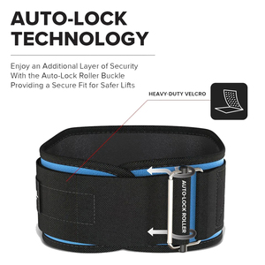 Emballage personnalisé de fermeture de boucle de crochet de Protection professionnelle de ceinture de levage d'EVA résistante pour la musculation d'haltérophilie de gymnase - Product Image 4