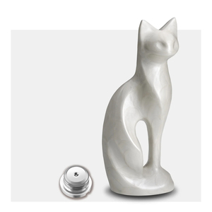 Urna para cenizas de mascotas, urnas con estampado de pata para animales, tamaño de Metal personalizable, suministros funerarios al por mayor - Product Image 4