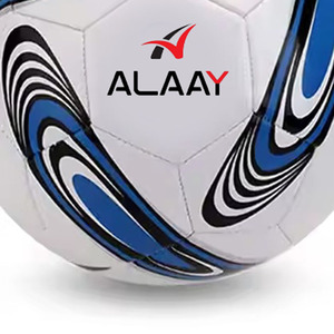 Balón de fútbol de cuero PU de alta calidad profesional Alaay para entrenamiento deportivo y de entretenimiento - Product Image 3