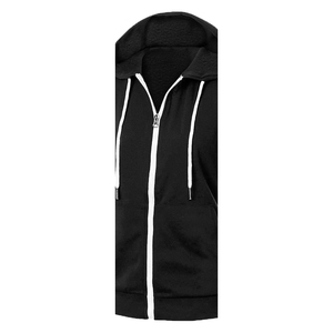 Vestido Sudadera de Forro Polar Personalizado para Mujer, 100% Algodón, Transpirable, Resistente al Viento, Ecológico, con Bordado en Relieve en la Parte Delantera - Product Image 3