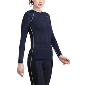 Ensemble de compression taille élastique grande taille pour femme - Léger, respirant, séchage rapide, ensemble 2 pièces personnalisable - Product Image 3
