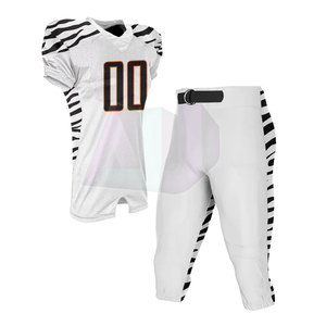 Uniforme de Fútbol Americano de Manga Corta Transpirable de Alta Calidad para Equipos, Material de Spandex/Poliéster que Ofrece Comodidad y Resistencia - Product Image 4