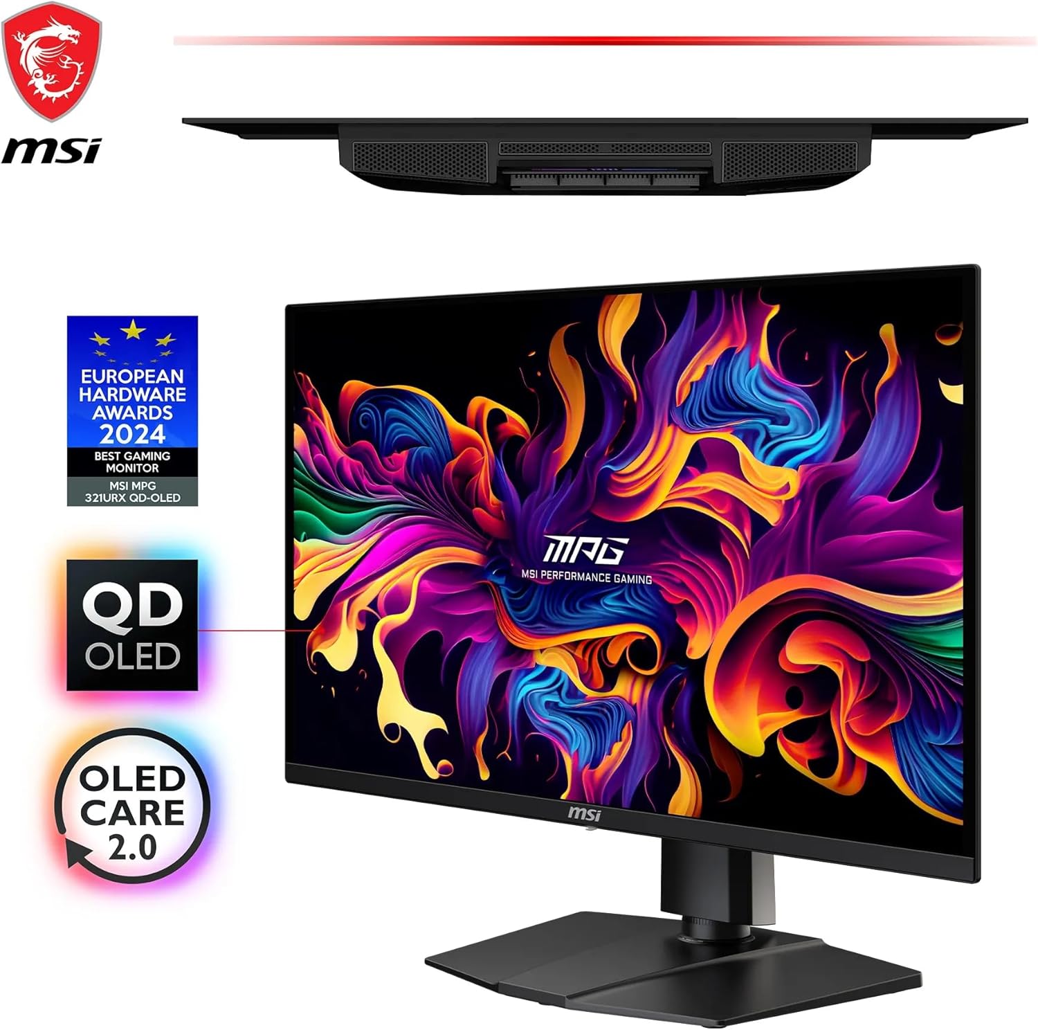 MSI MPG 321URX QD-OLED Gaming Monitor - 4K, 240hz, 0.03ms