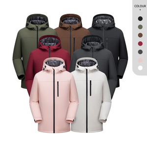 100% Polyester Running Outdoor Full Zipper Windbreak <b>Fleece</b> <b>Lining</b> Waterproof Out Layer New Sport <b>Jacket</b> - Product Image 4