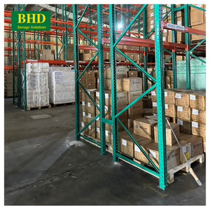 Estante de paleta de lágrima con revestimiento en polvo personalizado BHD Vietnam, estantes de apilamiento de inventario de almacén hechos en acero, 5 precios competitivos - Product Image 2