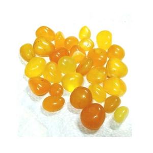 Cristal de ónix amarillo caído al por mayor piedra curativa ágata piedra preciosa Reiki Chakra cristal con técnica tallada - Product Image 6